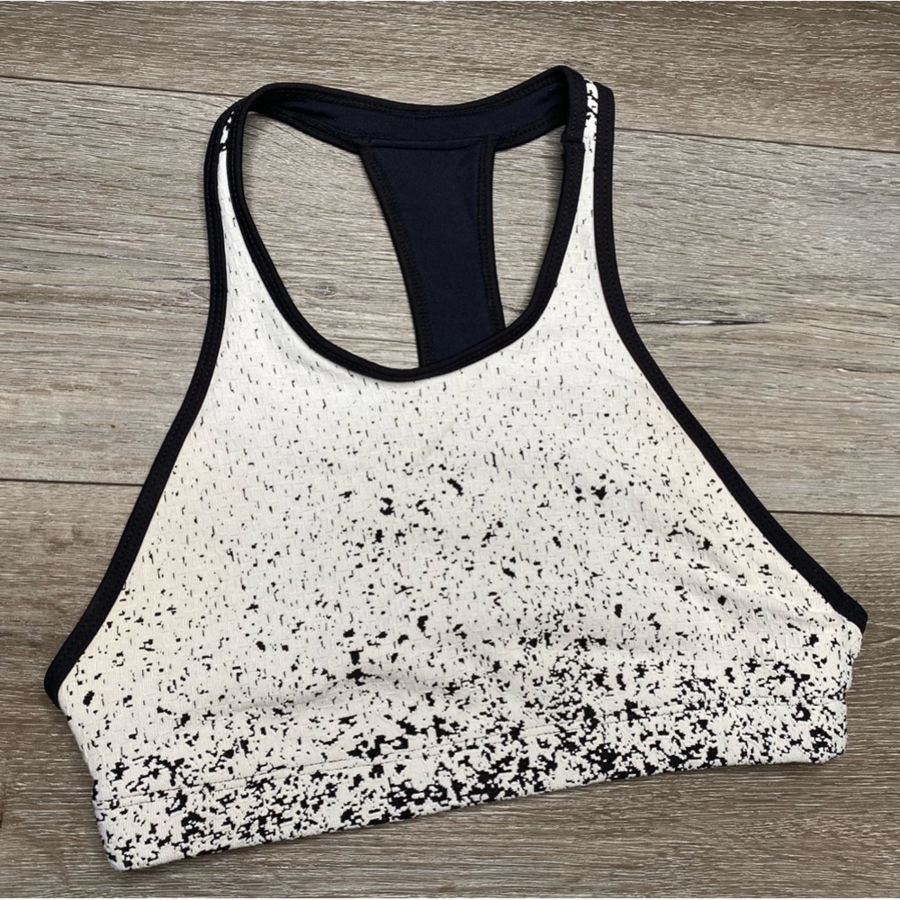Koral Women’s Active Sports Bra Halter White/Black Small